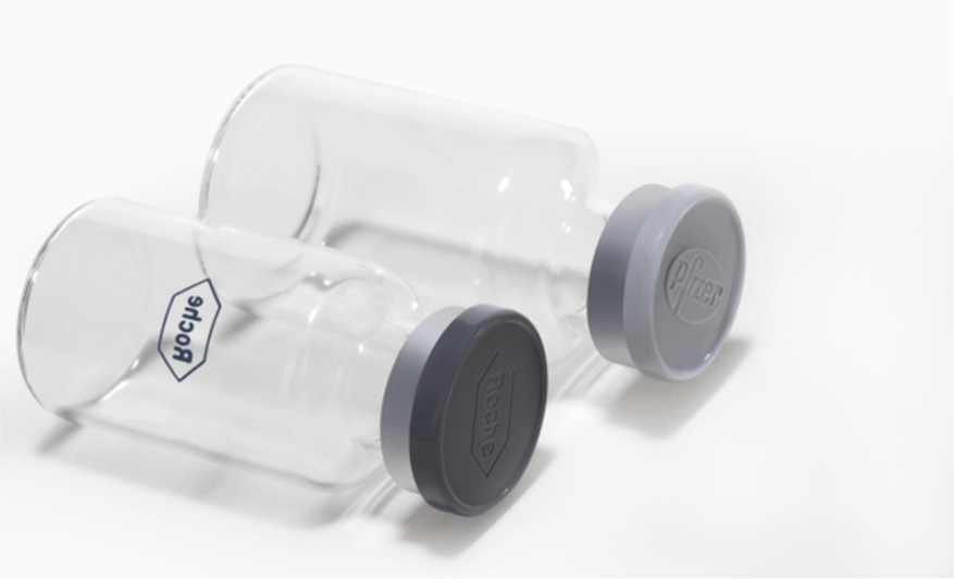 What is the reason behind the popular use of flip off cap in the pharmaceutical industry?